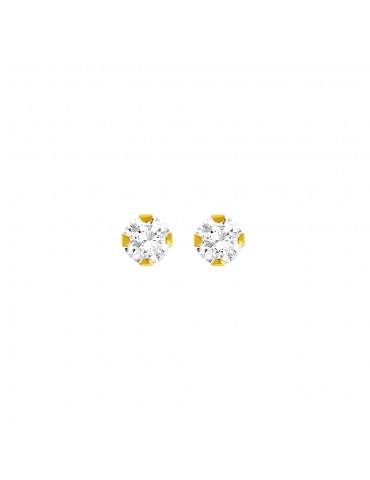 Stroili Oro 9KT | Bon Ton | Orecchini in oro bianco 9KT con zirconi bianchi | 1401116