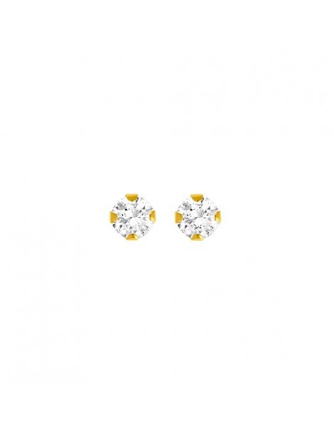 Stroili Oro 9KT | Bon Ton | Orecchini in oro bianco 9KT con zirconi bianchi | 1401116