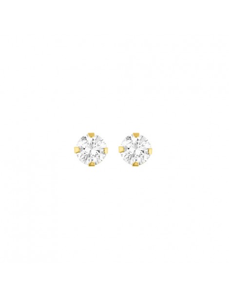 Stroili Oro 9KT | Bon Ton | Orecchini in oro bianco 9KT con zirconi bianchi | 1401117