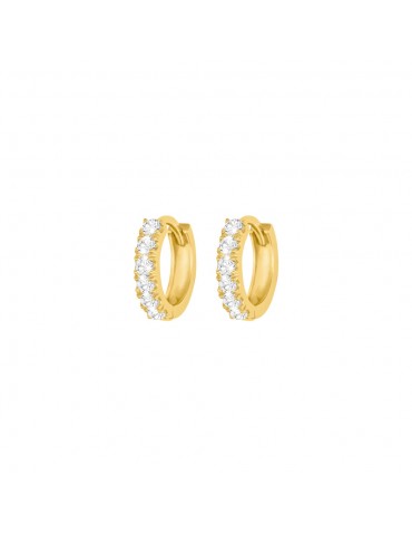 Stroili Oro 9KT | Toujours | Cerchi in oro 9KT con zirconi bianchi | 1411827