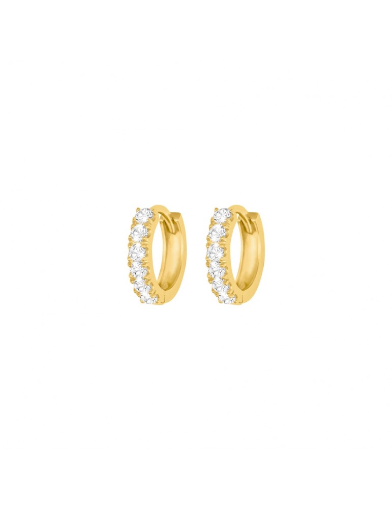 Stroili Oro 9KT | Toujours | Cerchi in oro 9KT con zirconi bianchi | 1411827