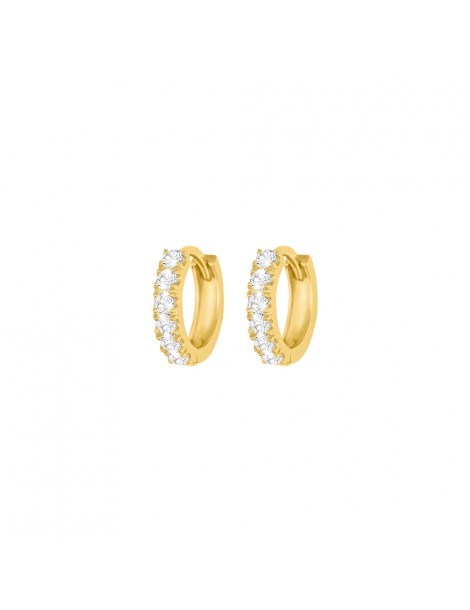 Stroili Oro 9KT | Toujours | Cerchi in oro 9KT con zirconi bianchi | 1411827