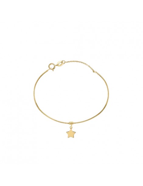 Stroili Oro 9KT | Mon Petit | Bracciale rigido in oro 9KT con stella | 1433786