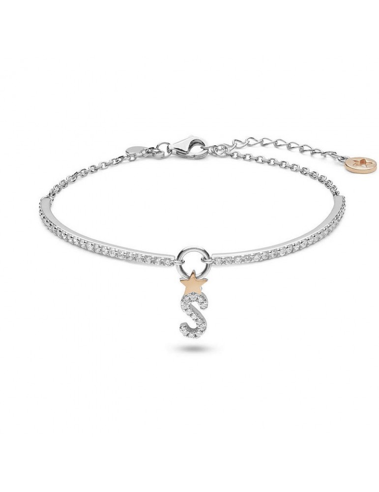 Comete gioielli | Stella | Bracciale in argento 925‰ con zirconi bianchi | BRA 195