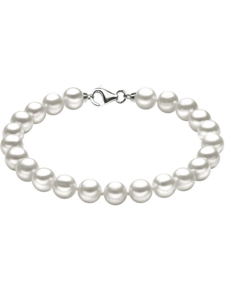 Comete gioielli | Perle Easy Basic | Bracciale in Oro 750‰ con perle coltivate acqua dolce | BRQ 109 S