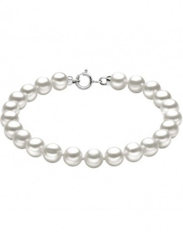 Comete gioielli | Perle Easy Basic | Bracciale in Oro 750‰ con perle coltivate acqua dolce | BRQ 110 AM