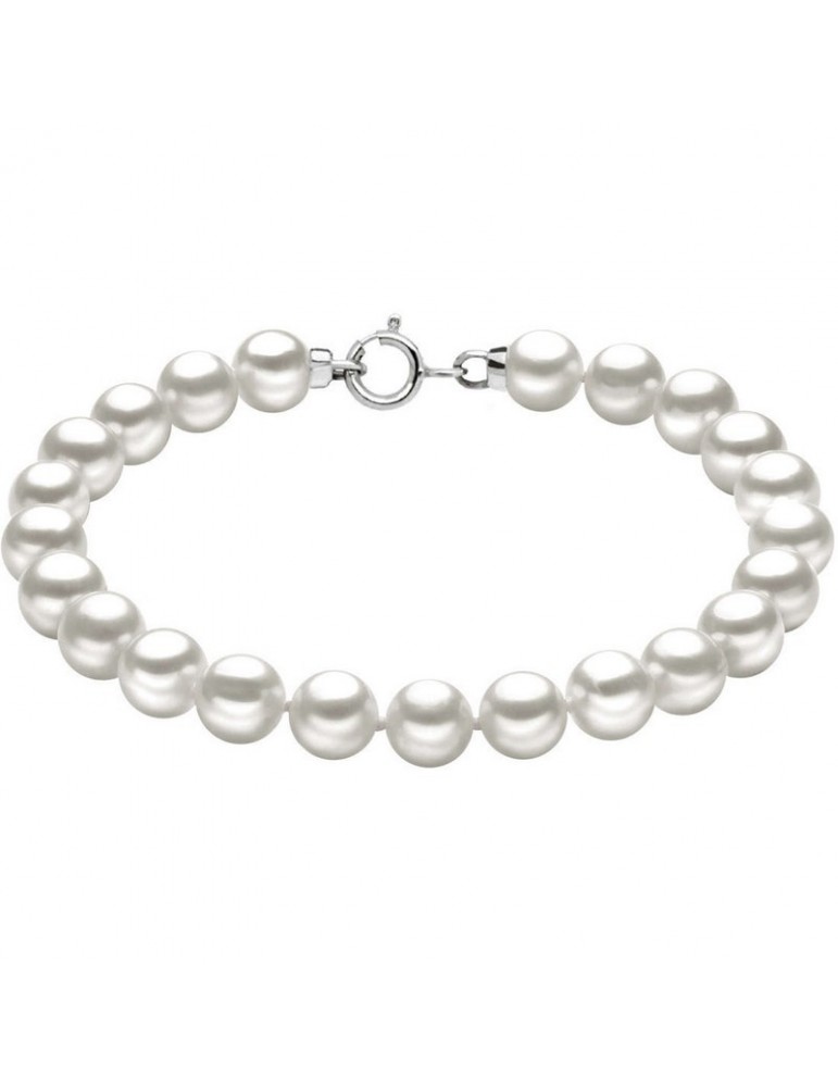 Comete gioielli | Perle Easy Basic | Bracciale in Oro 750‰ con perle coltivate acqua dolce | BRQ 110 AM