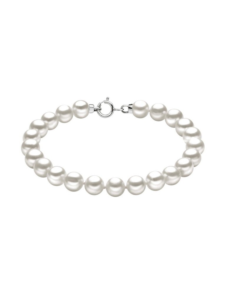 Comete gioielli | Perle Easy Basic | Bracciale in Oro 750‰ con perle coltivate acqua dolce | BRQ 111 AM