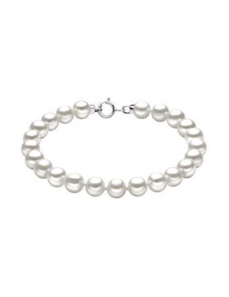 Comete gioielli | Perle Easy Basic | Bracciale in Oro 750‰ con perle coltivate acqua dolce | BRQ 111 AM