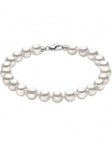 Comete Gioielli | Perle Easy Basic | Bracciale in Oro 750‰ con Perle Acqua Dolce | BRQ 119