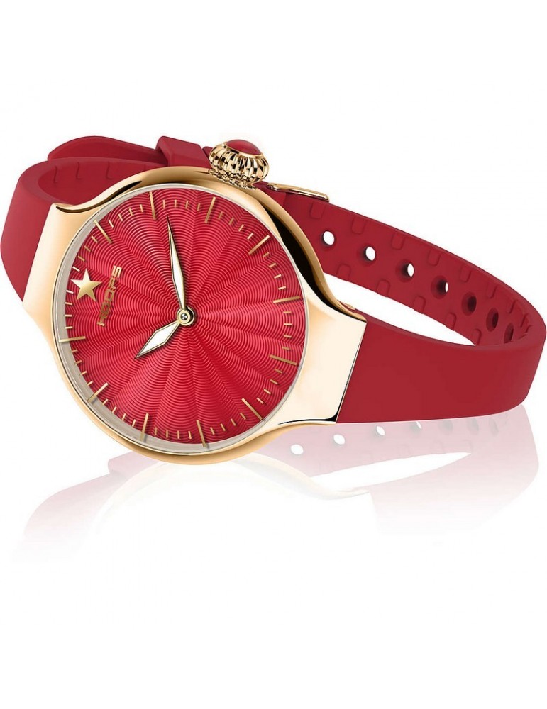 Hoops | Nouveau Cherie | Orologio solo tempo donna 30mm con cinturino in silicone | 2634L-YG03