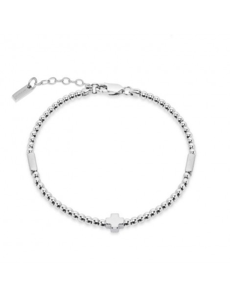 Jack&co | Cross-Over | Bracciale in argento 925‰ con elementi | JUB0041