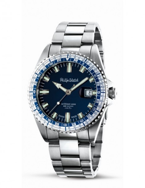 Philip watch | Caribbean | Orologio solo tempo uomo 42mm | R8253107003