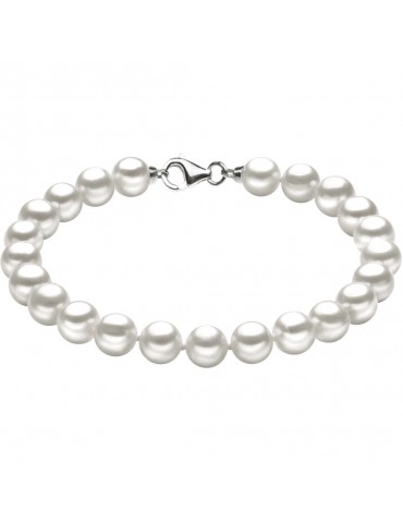 Comete gioielli | Perle Easy Basic | Bracciale in Oro 750‰ con perle coltivate acqua dolce | BRQ 111 S