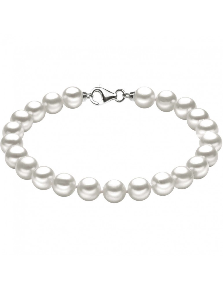 Comete gioielli | Perle Easy Basic | Bracciale in Oro 750‰ con perle coltivate acqua dolce | BRQ 111 S