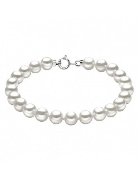 Comete Gioielli | Perle easy basic | Bracciale in Oro 750‰ con perle coltivate acqua dolce | BRQ 112 AM